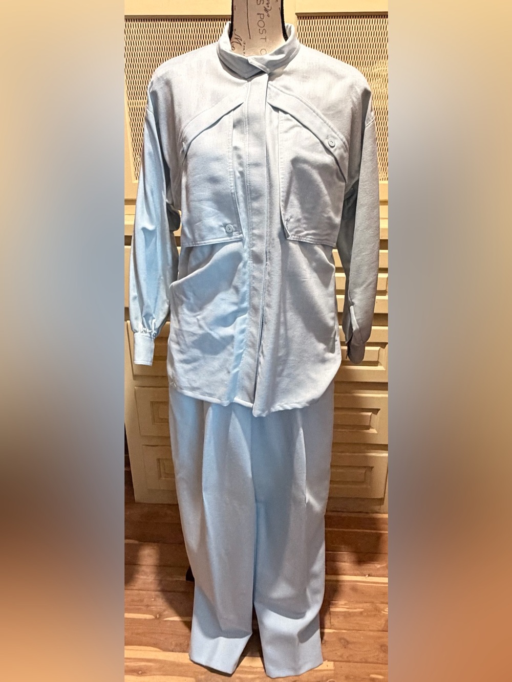 NWT VTG Escada by Margaretha Ley 3Pc Virgin Wool Suit Set